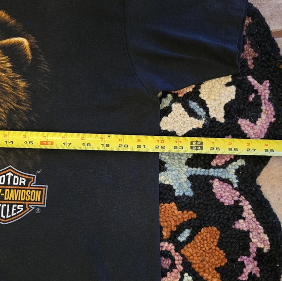 🔥🔥Vintage 1991 3D EMBLEM Harley-Davidson Black T-Shirt MADE IN USA🔥🔥 - Picture 8 of 10
